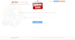 Desktop Screenshot of myguyontheside.com